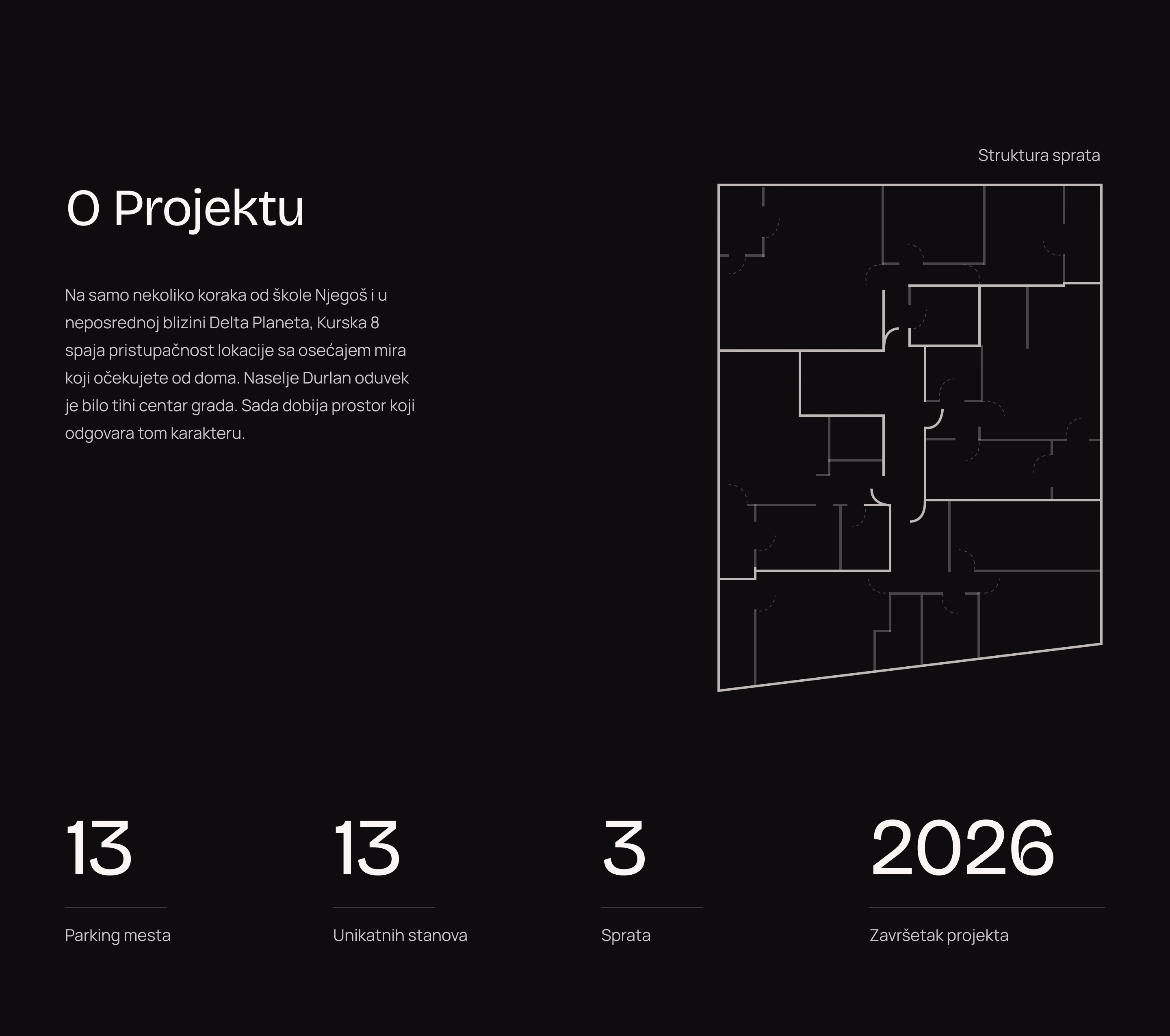 Black architecture studio website preview
